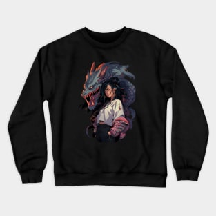 Dragon Lady Crewneck Sweatshirt